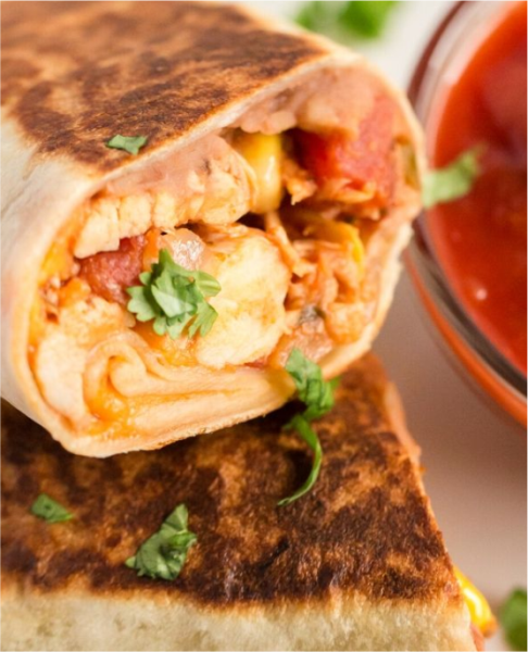 Chicken Burrito ( Tavuklu)