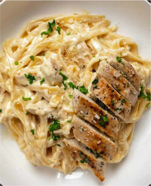 Fettuccine Chicken Alfredo